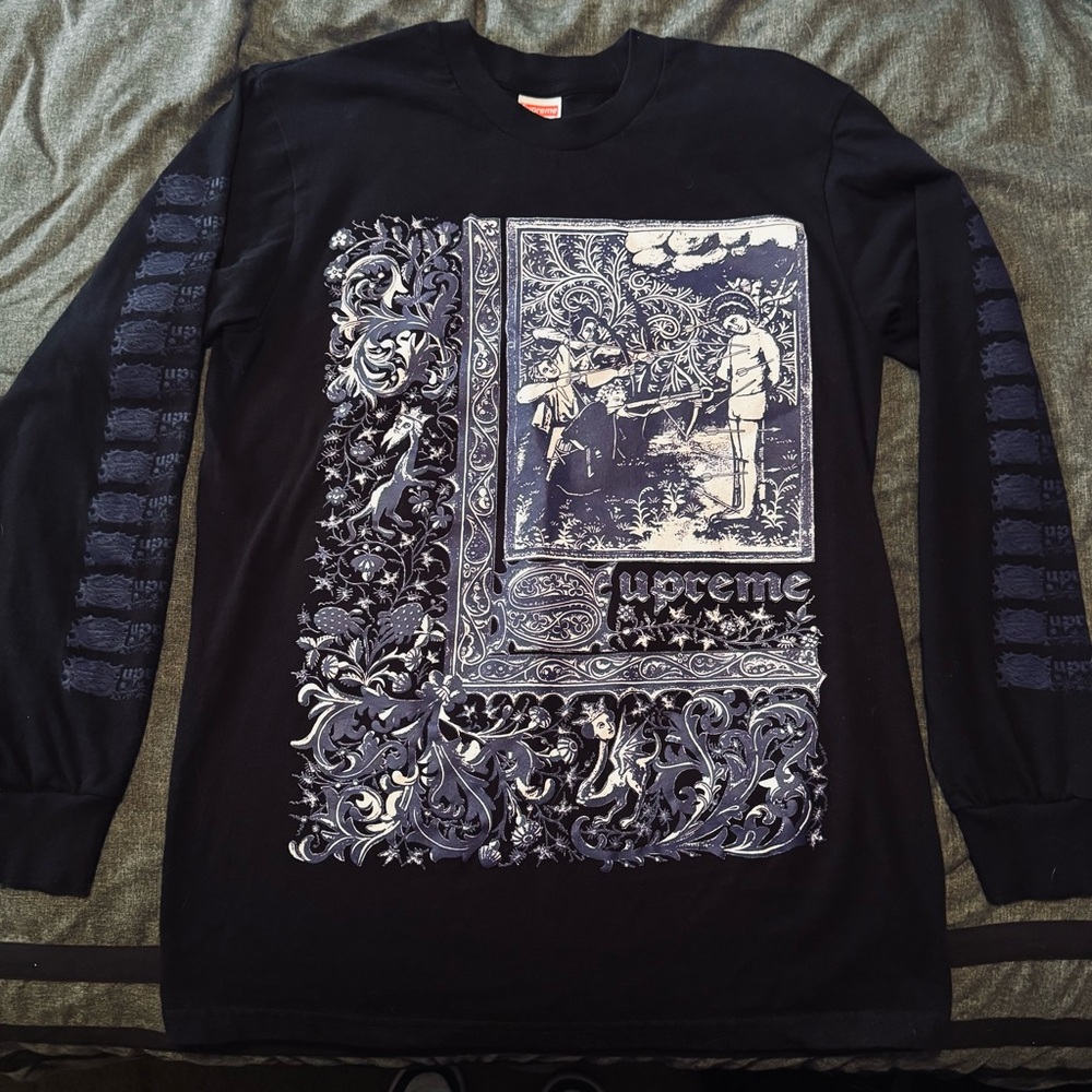 *SOLD* Supreme Saint Sebastian
Long-Sleeve Tee 'Black'